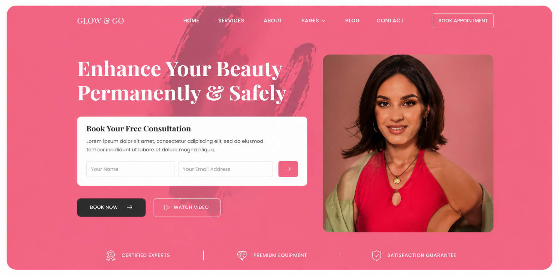 landing page website